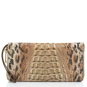 Brahmin Skyler Prowl Ombre Melbourne leather clutch wallet NEW WITH TAGS